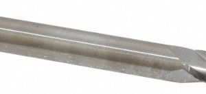 SGS Tapered End Mill: 5 &deg; per Side, 1/8" Small Dia, 3/4" LOC, 3 Flutes, Solid Carbide, Ball End 32410