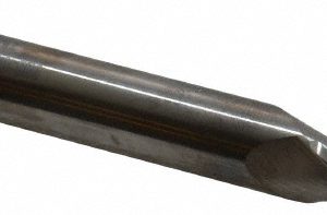 SGS Tapered End Mill: 10 deg Angle per Side, 1/8" Small Dia, 1" LOC, 3 Flute, Solid Carbide, Ball End 32442