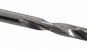 SGS Jobber Length Drill Bit: 15/64" (0.2344) Dia, 118 deg, Solid Carbide 51115