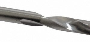 SGS Jobber Length Drill Bit: 9/32" (0.2812) Dia, 118 deg, Solid Carbide 51118