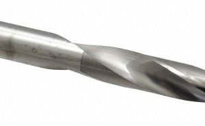 SGS Jobber Length Drill Bit: 13/32" (0.4062) Dia, 118 deg, Solid Carbide 51126