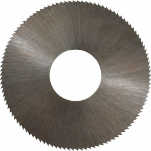 VALUE COLLECTION Jeweler's Saw: 1-1/2" Dia, 0.016" Thick, 1/2" Arbor Hole, 110 Teeth, High Speed Steel 5-746-120