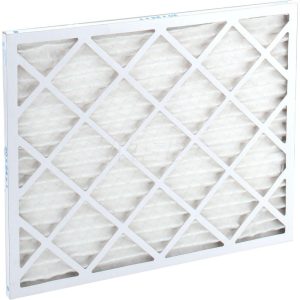 PRO-SOURCE Pleated Air Filter: Wire-Backed Pleated, MERV 8, Synthetic, 35% Efficient, 20" High, 24" Wide, 1" Deep PRO10416
