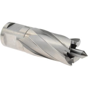 HOUGEN Annular Cutter: 25/32" Dia, 1" Depth of Cut, High Speed Steel 12125