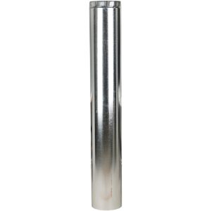 VALUE COLLECTION 8" ID, Galvanized Round Pipe 10108600