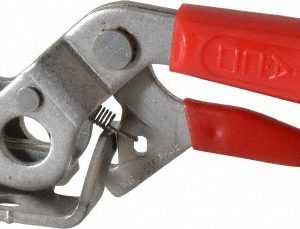 DE-STA-CO Pull-Action Latch Clamp: Horizontal, 2,000 lb, U-Hook, Flanged Base 341-RSS