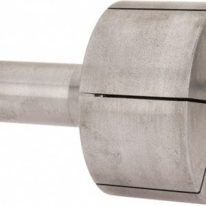 DUNHAM TOOL 5C Expanding Collet: 3-3/4" Head Dia, 2" Head Length, 0.0005" TIR, Steel CC3720