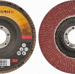 3M Flap Disc: 7/8" Hole, 80 Grit, Ceramic, Type 29 7000148189