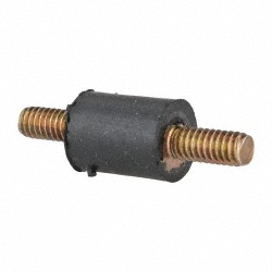 TECH PRODUCTS 7 Lb Capacity, 8-32 Stud/Stud Vibration Isolator 50917