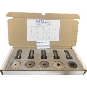 METALPRO MP4140 5PC Round Punch and Die Set MP4140