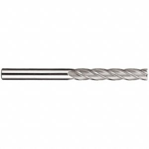 SGS Square End Mill: 5/16" Dia, 1-5/8" LOC, 4 Flute, Solid Carbide 31863