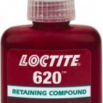 LOCTITE Retaining Compound: 50 mL Bottle, Green, Liquid 135514