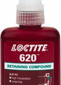 LOCTITE Retaining Compound: 50 mL Bottle, Green, Liquid 135514