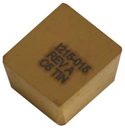 CUTTING TOOL TECHNOLOGIES Milling Insert: C5, Solid Carbide 1215-015 TIN