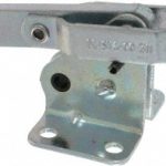 DE-STA-CO Pull-Action Latch Clamp: Horizontal, 1,200 lb, U-Hook, Flanged Base 311