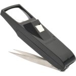VALUE COLLECTION 5x Magnification, 1-1/4 Inch Long x 1-1/4 Inch Wide, Acrylic Handheld Magnifier 1004TW