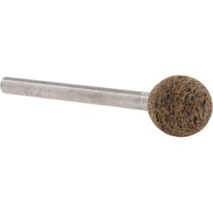 CRATEX Mounted Point: 1/8" Shank Dia, B122, 36 Grit, Very Coarse B122A36CXI 1/8