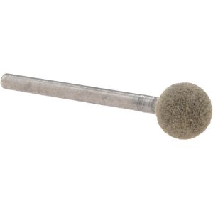 CRATEX Mounted Point: 1/8" Shank Dia, B122, 80 Grit, Medium B122A80CXG 1/8