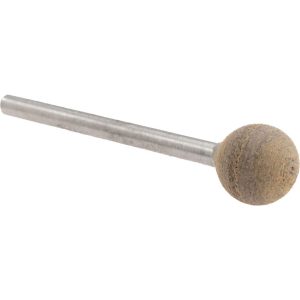 CRATEX Mounted Point: 1/8" Shank Dia, B122, 80 Grit, Medium B122A80CXI 1/8