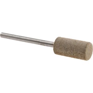 CRATEX Mounted Point: 3/4" Thick, 1/8" Shank Dia, W177, 80 Grit, Medium W177A80CXH 1/8