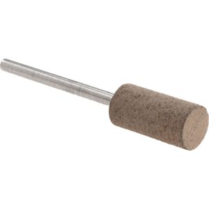 CRATEX Mounted Point: 3/4" Thick, 1/8" Shank Dia, W177, 80 Grit, Medium W177A80CXI 1/8