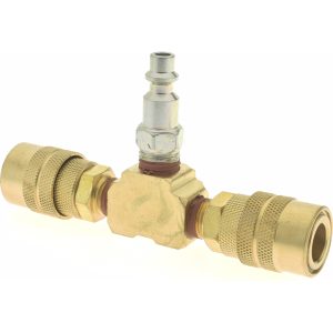 VALUE COLLECTION Manifold: 1/4" Inlet, 1/4" Outlet, 1 Inlet Port, 2 Outlet Ports, 5" OAL, 0.75" OAW 2652222530