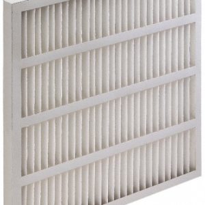 VALUE COLLECTION Pleated Air Filter: Wireless Pleated, MERV 8, Synthetic, 24" High, 24" Wide, 1" Deep 102-740-010
