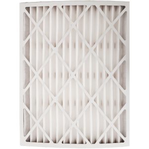 VALUE COLLECTION Pleated Air Filter: Wireless Pleated, MERV 8, Synthetic, 20" High, 25" Wide, 2" Deep 102-740-021