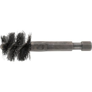 VALUE COLLECTION 5/8" ID, 3/4" Brush Dia, Carbon Steel, Power Fitting & Cleaning Brush 09-660010-H