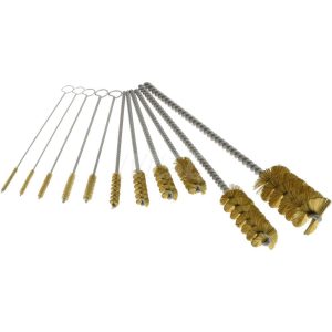 PRO-SOURCE Scratch Brush Set: Brass, 1/2, 1/4, 3/4, 3/8 & 5/16" Trim Length 08042