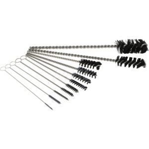 PRO-SOURCE Scratch Brush Set: Nylon, 1/2, 1/4, 3/4, 3/8 & 5/16" Trim Length 08041