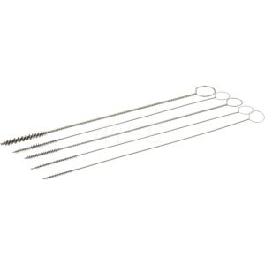 PRO-SOURCE Scratch Brush Set: Stainless Steel, 0.04, 0.047, 0.06, 0.072 & 0.093" Trim Length 08031
