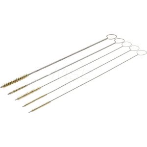 PRO-SOURCE Scratch Brush Set: Brass, 0.04, 0.047, 0.06, 0.072 & 0.093" Trim Length 08032