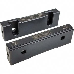 SNAP JAWS Vise Jaw: 4.00" Wide, 1.1550" High, 0.5500" Thick, Step 4HSJ-100