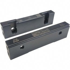 SNAP JAWS Vise Jaw: 6.00" Wide, 1.5300" High, 0.7300" Thick, Step 6HSJ-177