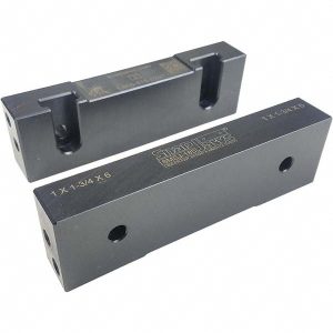 SNAP JAWS Vise Jaw: 6.00" Wide, 1-3/4" High, 1.0000" Thick, Flat 6MSJ-185