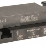 SNAP JAWS Vise Jaw: 8.00" Wide, 3" High, 1.0000" Thick, Flat 8MSJ-300