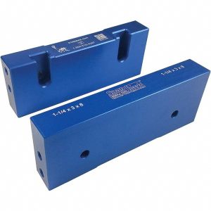 SNAP JAWS Vise Jaw: 8.00" Wide, 3" High, 1.2500" Thick, Flat 8MAJ-300