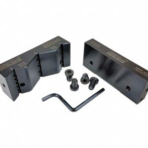 SNAP JAWS Vise Jaw: 6.00" Wide, 2-1/2" High, 1.5000" Thick, V-Groove 6OVV-250