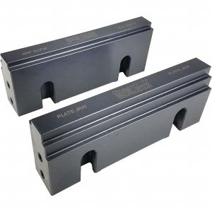 SNAP JAWS Vise Jaw: 8.00" Wide, 3" High, 3.0000" Thick, Triple Step 8MIJ-250