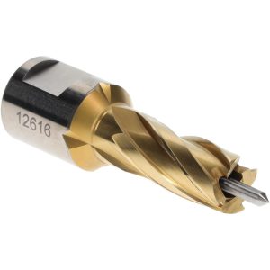 HOUGEN Annular Cutter: 1/2" Dia, 1" Depth of Cut, High Speed Steel 12616