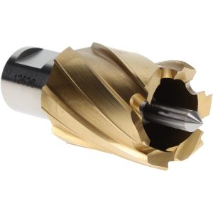 HOUGEN Annular Cutter: 1-1/8" Dia, 1" Depth of Cut, High Speed Steel 12636