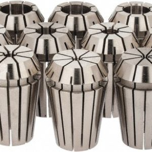 ETM Collet Set: 12 Pc, Series ER20, 1/16 to 1/2" Capacity 4512002