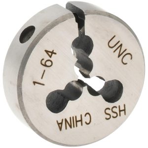 VALUE COLLECTION Round Die: #1-64, High Speed Steel 314-1002