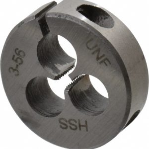 VALUE COLLECTION Round Die: #3-56, High Speed Steel 314-1012