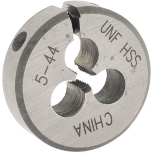 VALUE COLLECTION Round Die: #5-44, High Speed Steel 314-1020