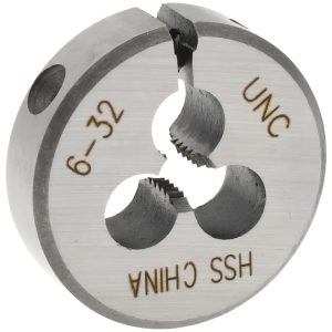 VALUE COLLECTION Round Die: #6-32, High Speed Steel 314-1022
