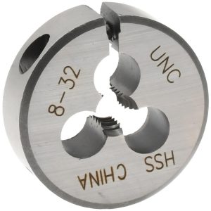 VALUE COLLECTION Round Die: #8-32, High Speed Steel 314-1026