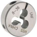 VALUE COLLECTION Round Die: #8-36, High Speed Steel 314-1028