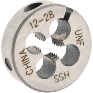 VALUE COLLECTION Round Die: #12-28, High Speed Steel 314-1036